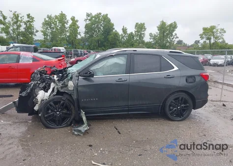 2021 Chevrolet Equinox Fwd Lt из США, поврежденный, VIN 3GNAXKEV5ML357593